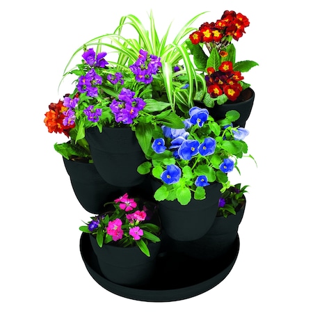 Emsco Group Flower Tower, Charcoal 2380W-1